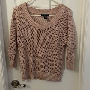 INC International Concepts Blush Knit Sweater